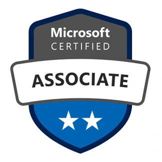 Microsoft Certified Associate badge