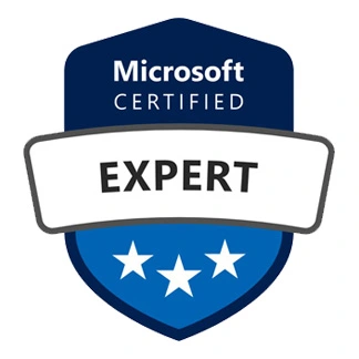 Microsoft Certified Expert badge