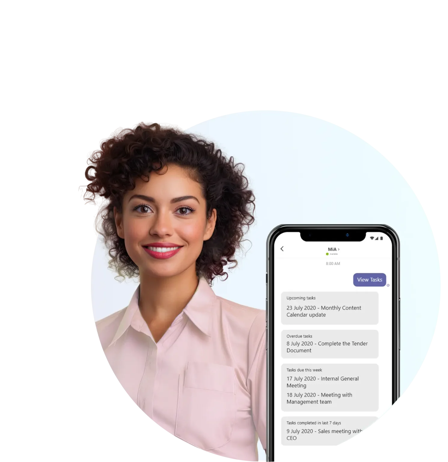 MiA ONE Workplace Virtual Assistant